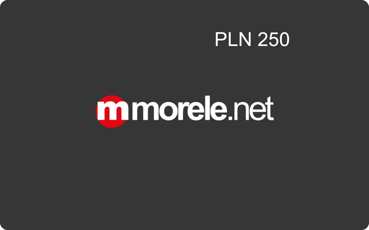 Morelenet 250 zł Gift Card (Poland)