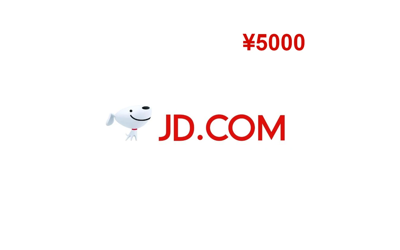 Jdcom ¥5000 Gift Card (China)