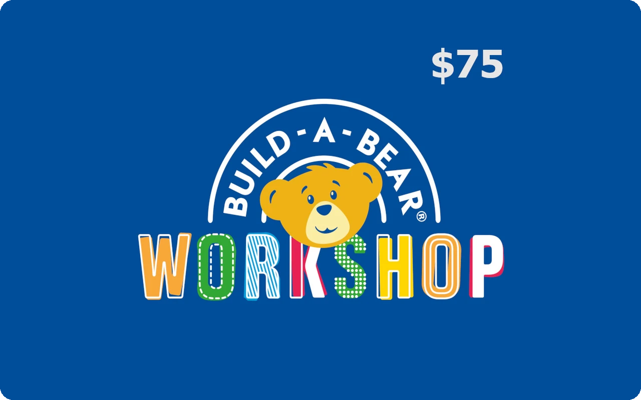 Build a Bear Workshop $75 Gift Card (United States)