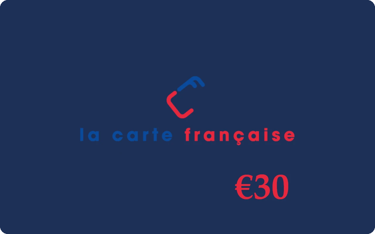 La Carte Francaise €30 Gift Card (France)