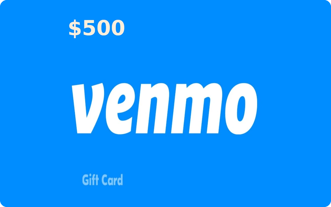 Venmo $500 Gift Card (United States)