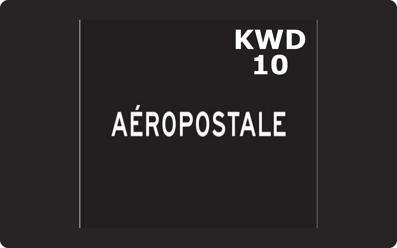 Aeropostale 10 KWD Gift Card (Kuwait)
