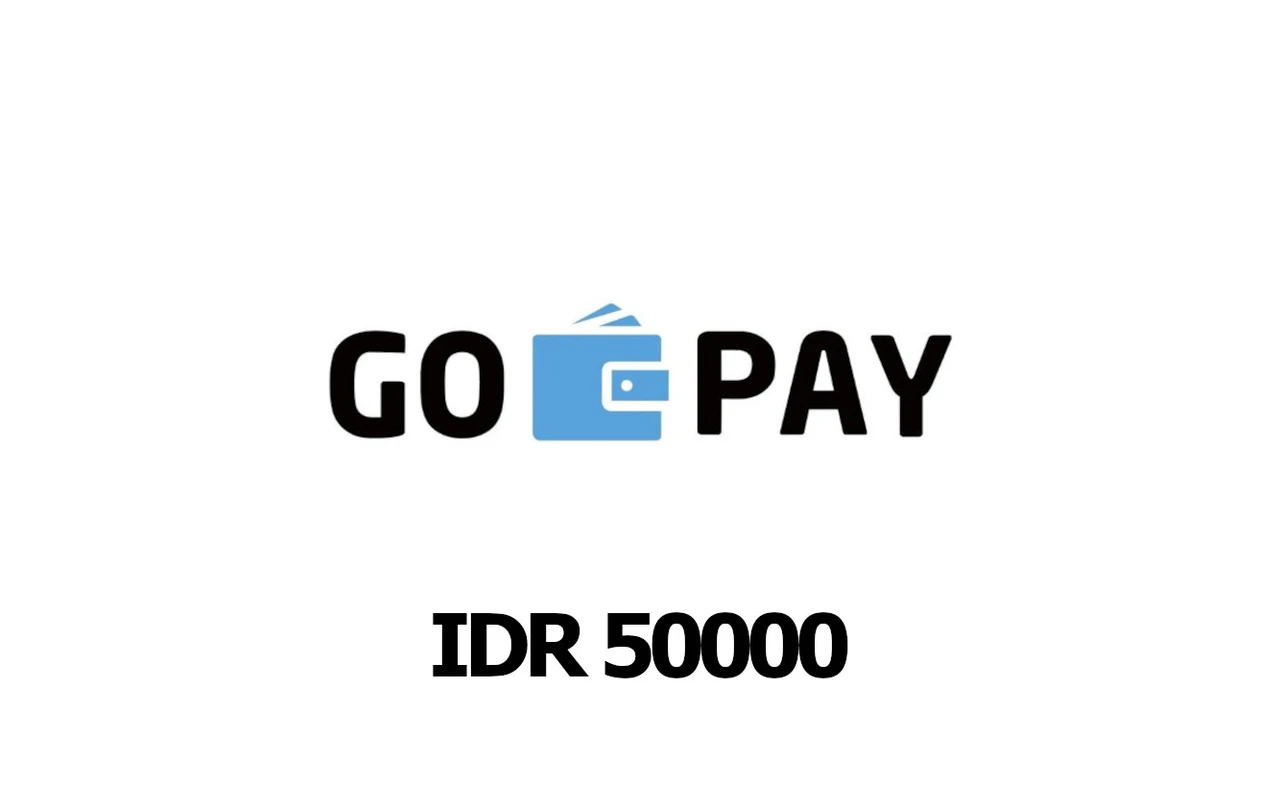 Gopay By Gojek 50000 Rp Gift Card (Indonesia)