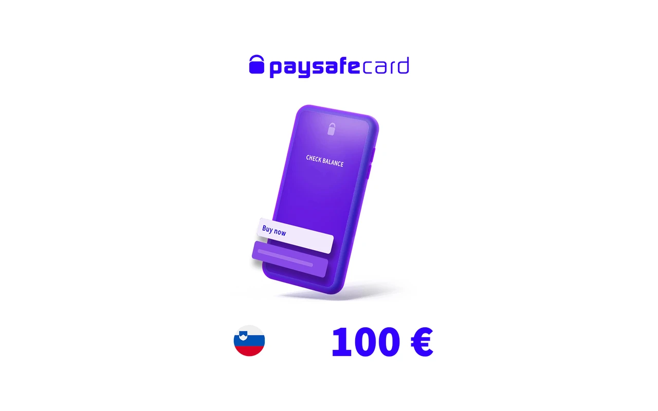 Paysafecard 100 EUR Voucher Slovenia (SI)