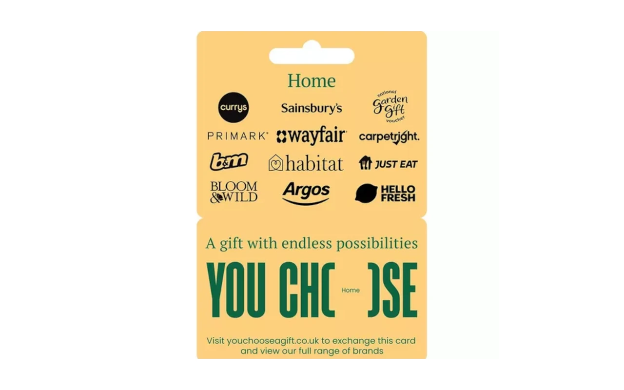 Youchoose Home £50 Gift Card (United Kingdom)