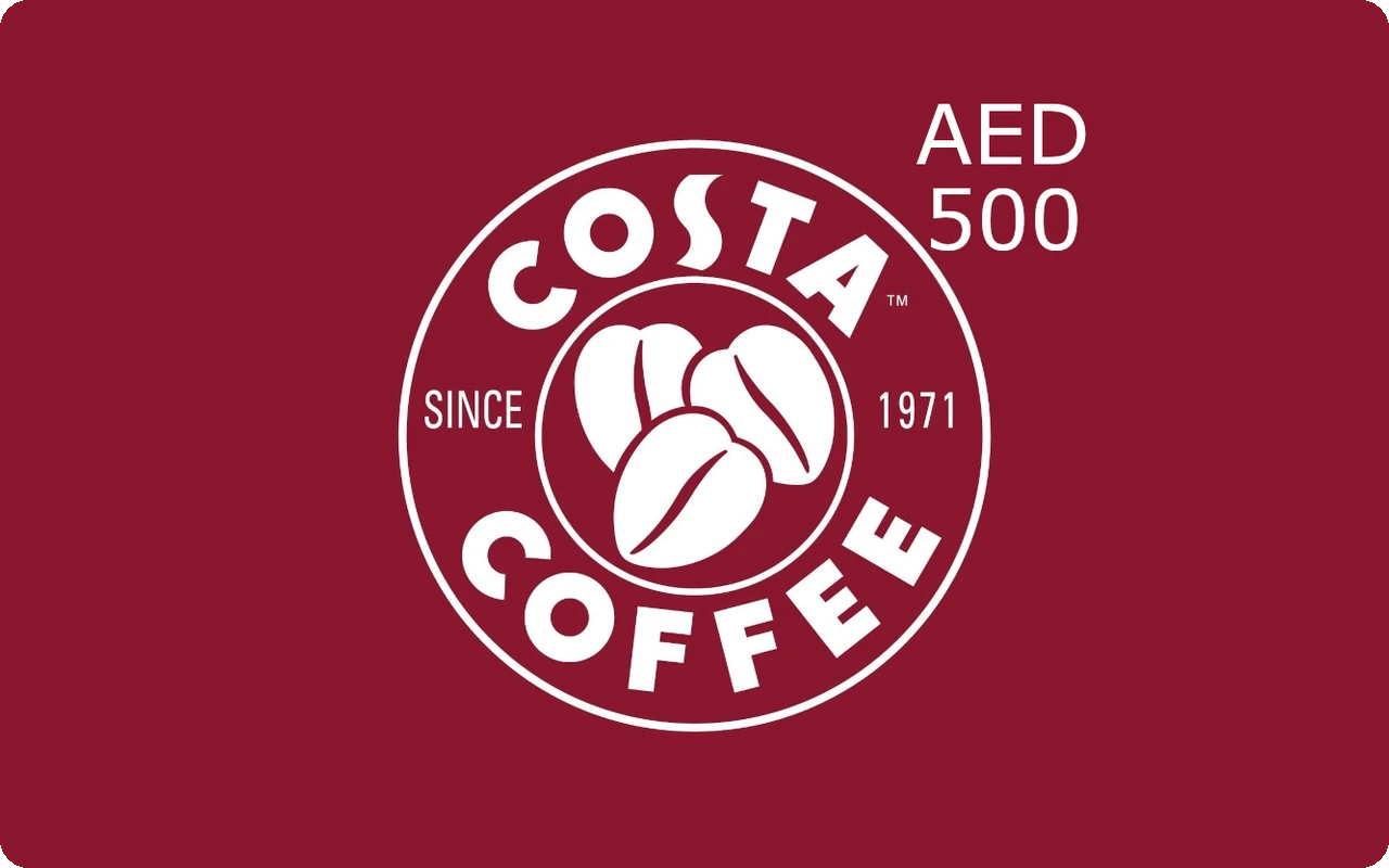 Costa Coffee 500 AED Gift Card (United Arab Emirates)