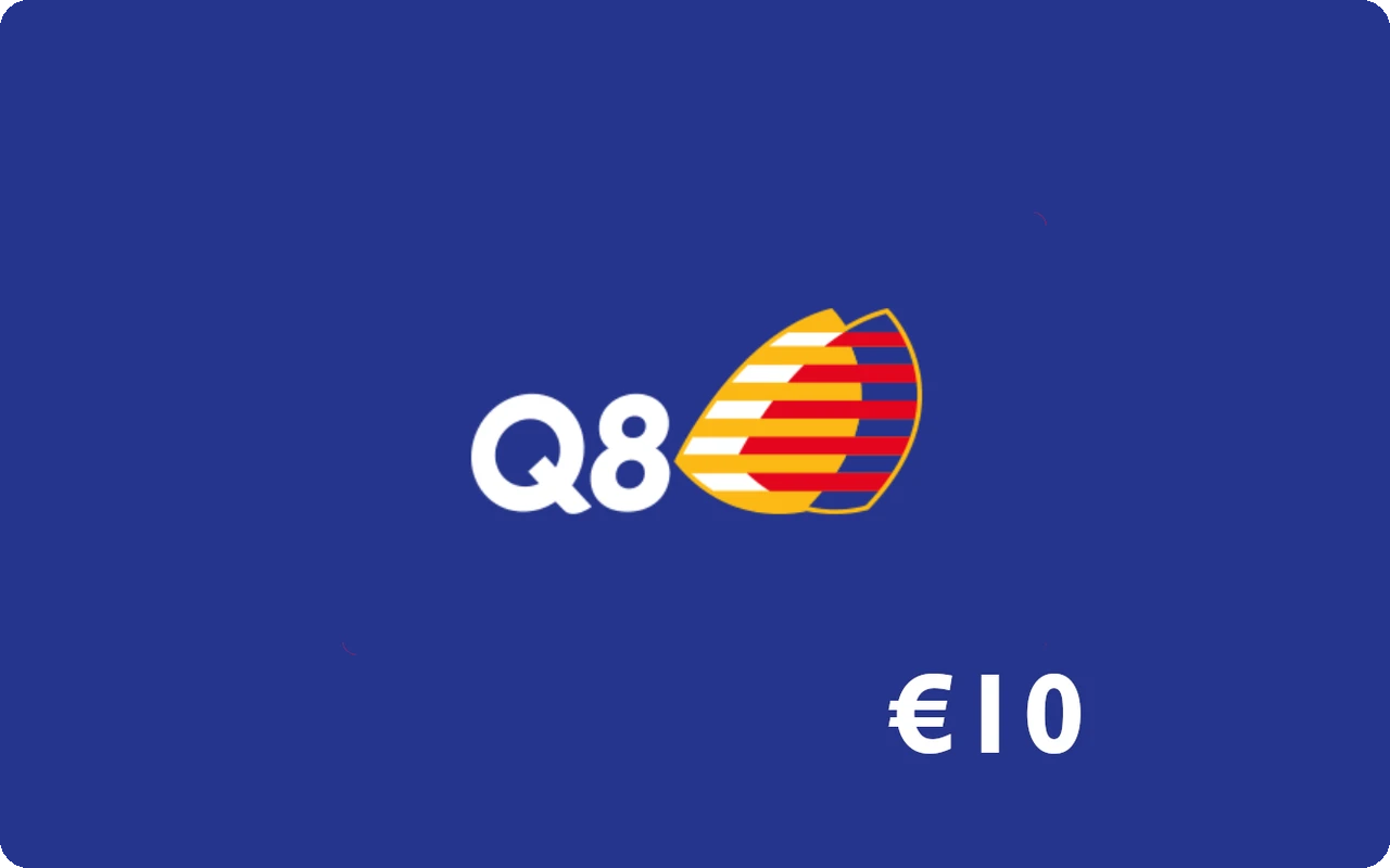 Q8 €8 Gift Card (Italy)