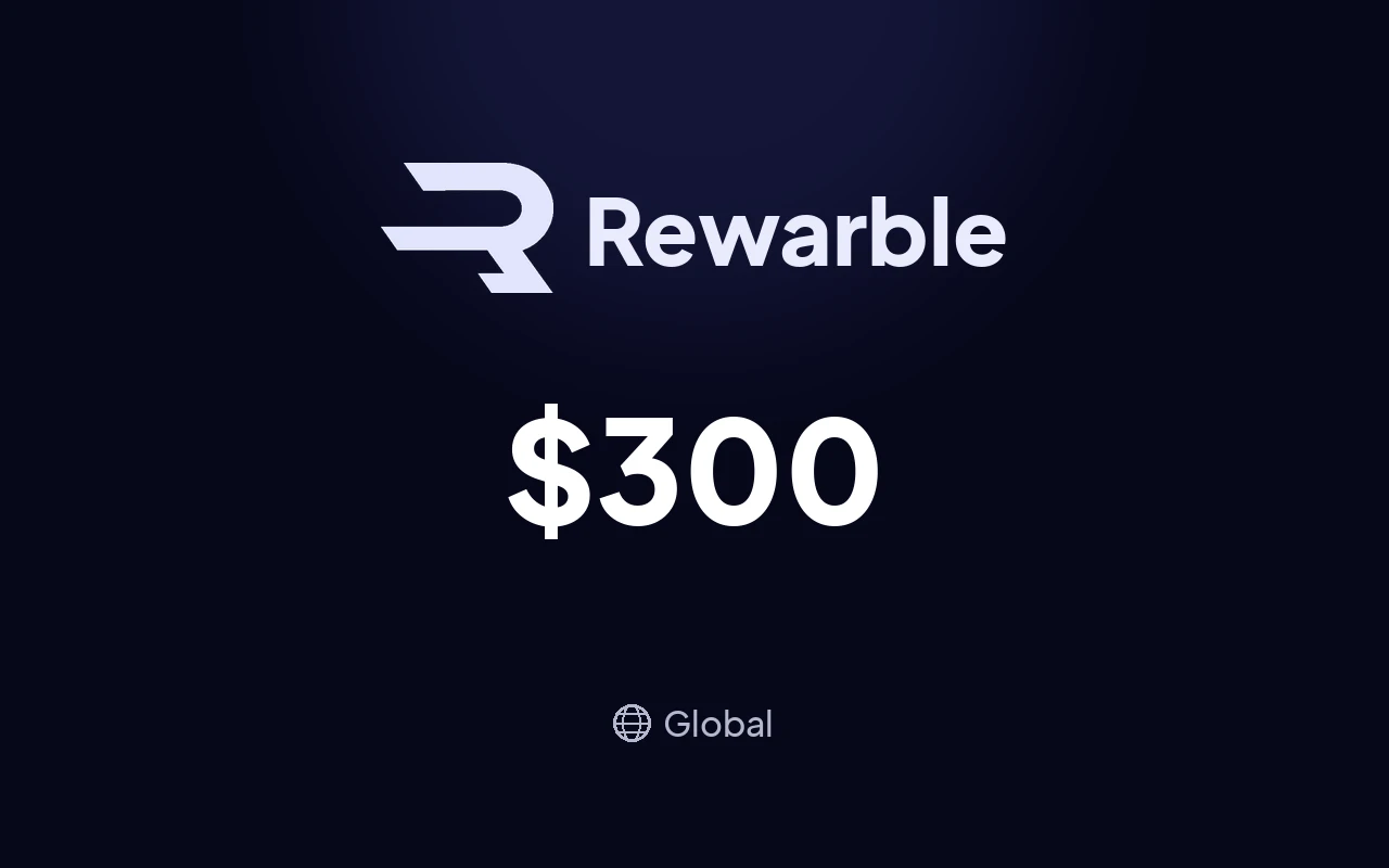 Rewarble Payeer $300 Gift Card