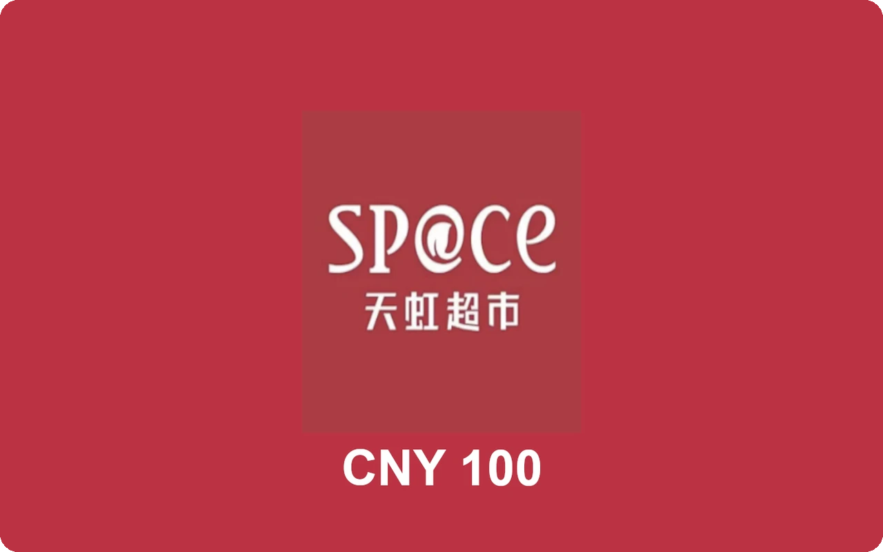 Space ¥100 Gift Card (China)