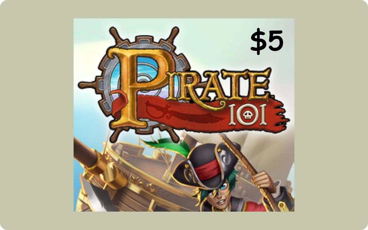 Pirate101 $101 Gift Card (United States)