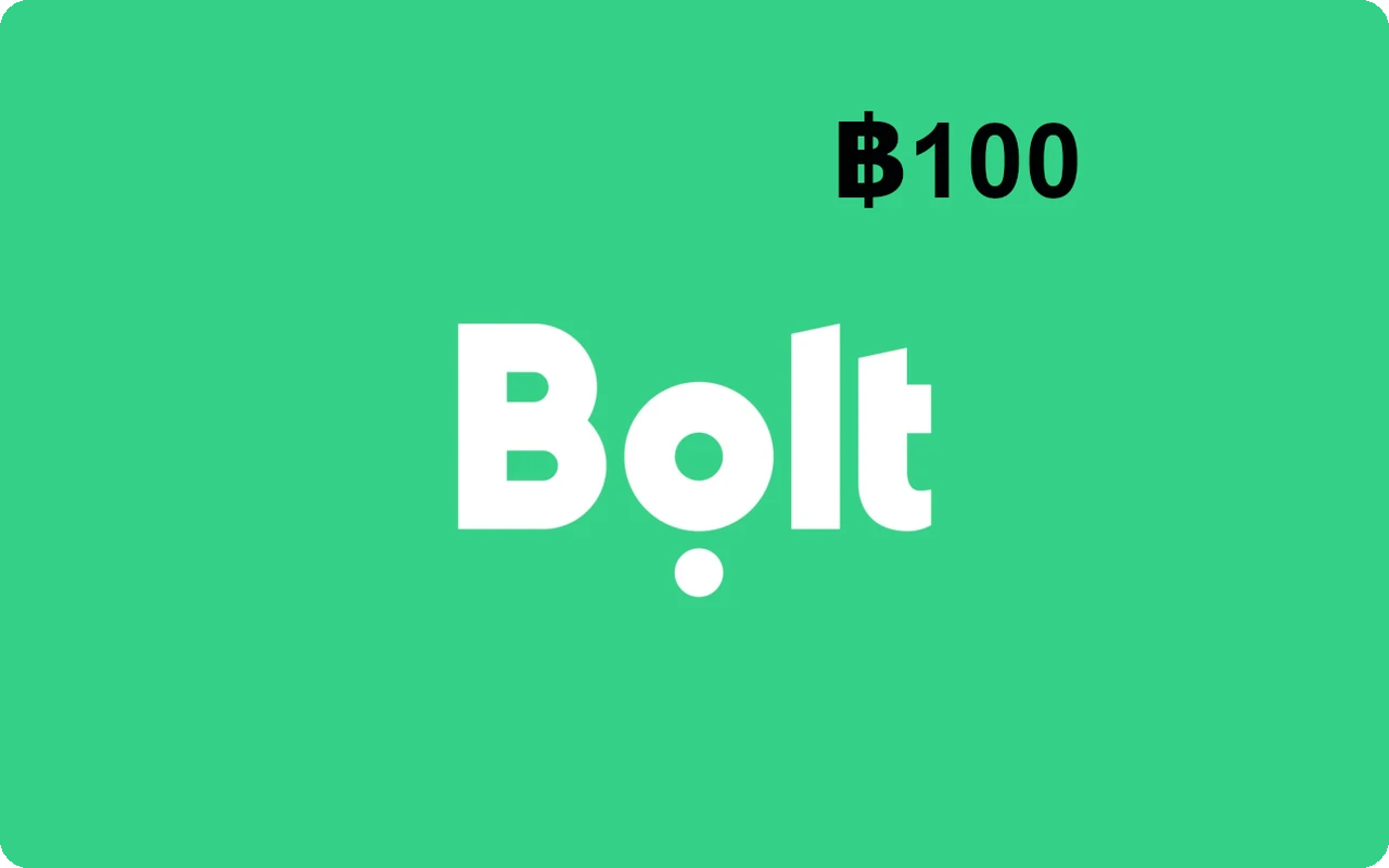 Bolt ฿100 Gift Card (Thailand)