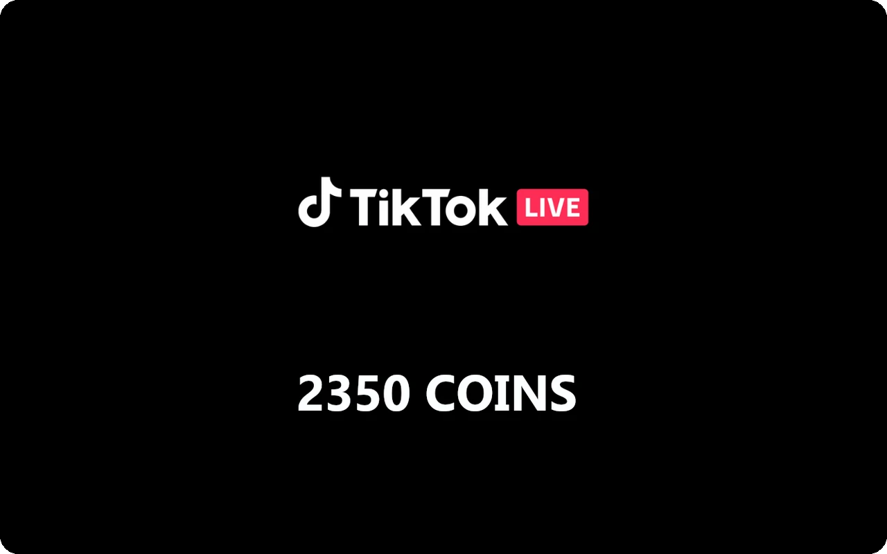 TikTok 2350 Gift Card (Germany)