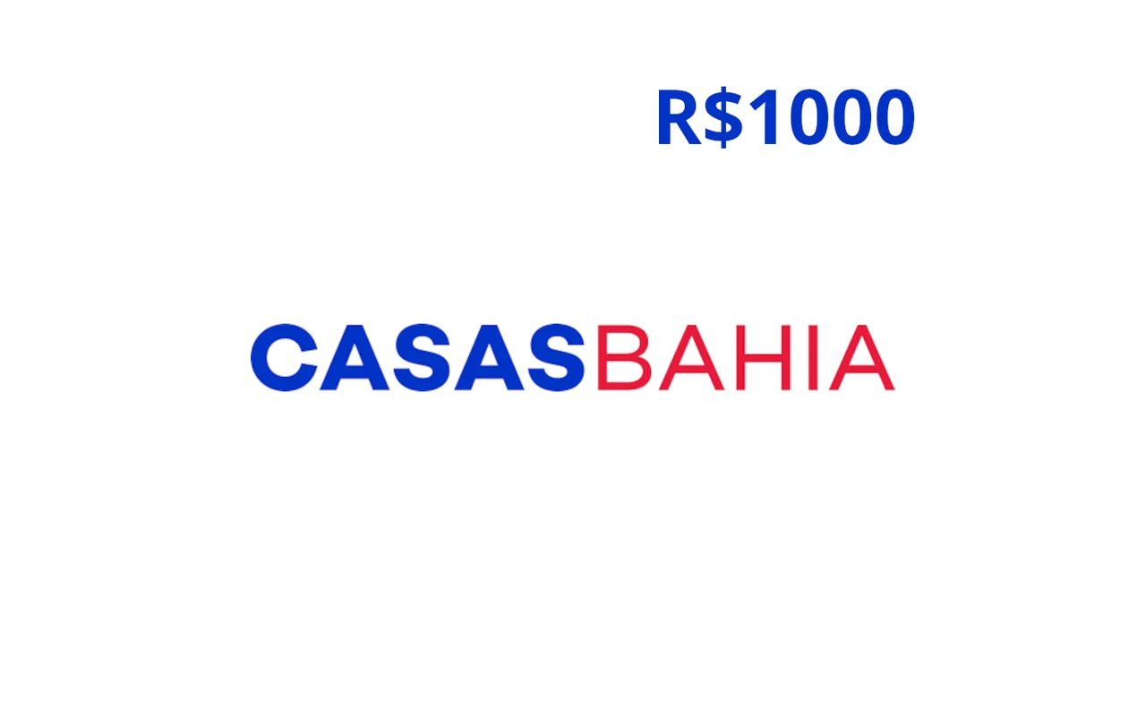 Casas Bahia R$1000 Gift Card (Brazil)