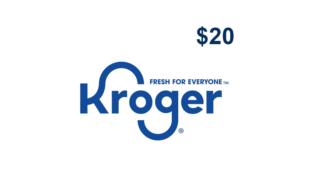 Kroger $20 Gift Card (United States)