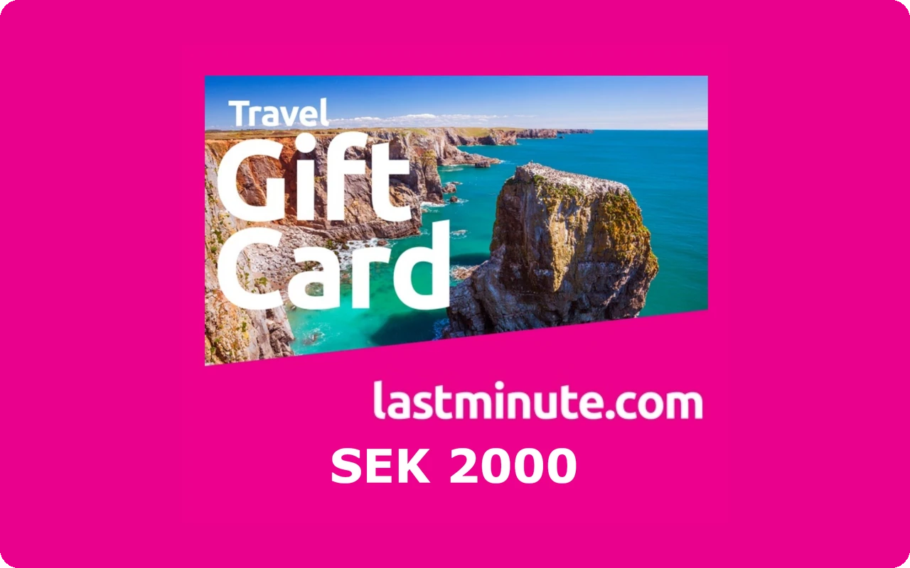 Lastminutecom 2000 kr Gift Card (Sweden)