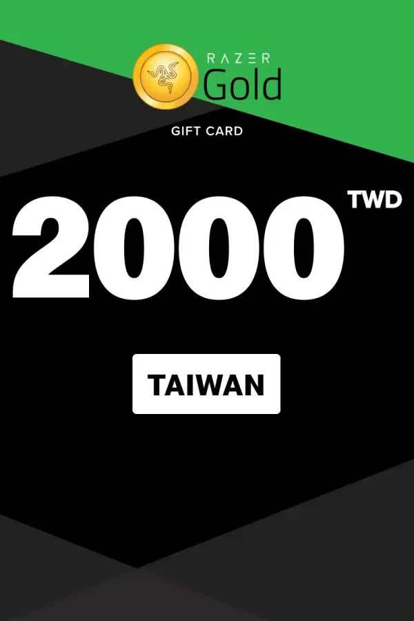 Razer Gold 2000 TWD - Razer Key - TAIWAN