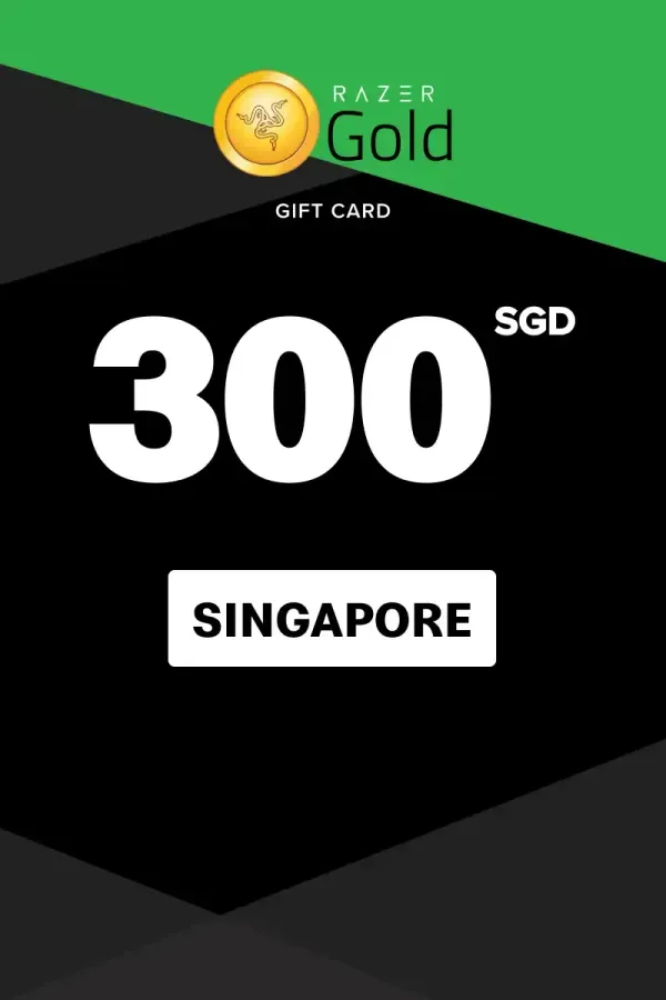 Razer Gold 300 SGD - Razer Key - SINGAPORE