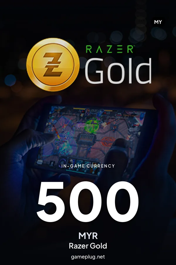 Razer Gold 500 MYR - Razer Key - MALAYSIA