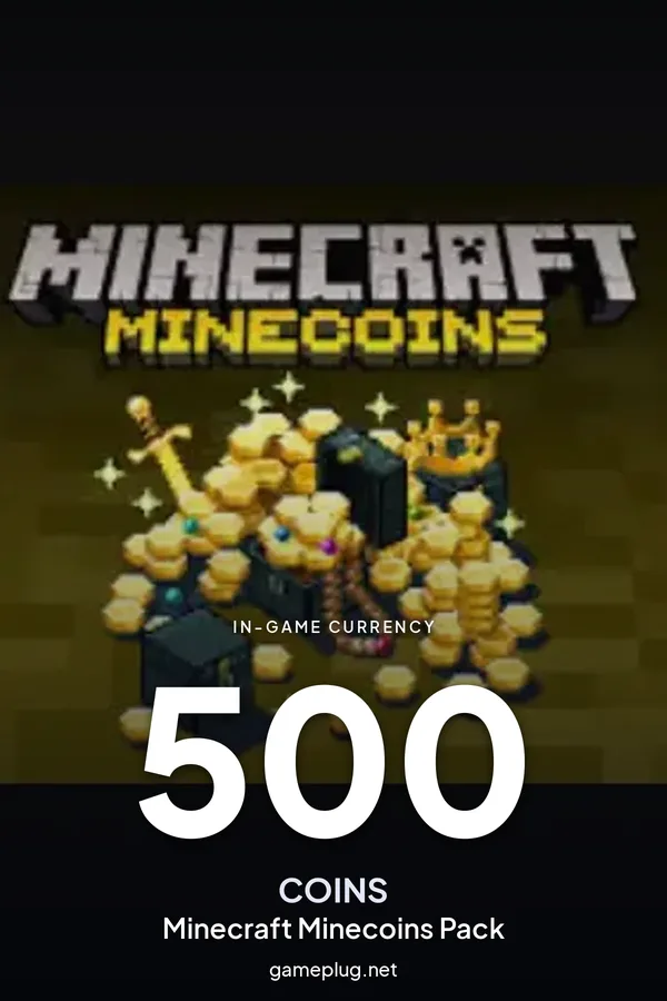 Minecraft Minecoins Pack - 500 Coins