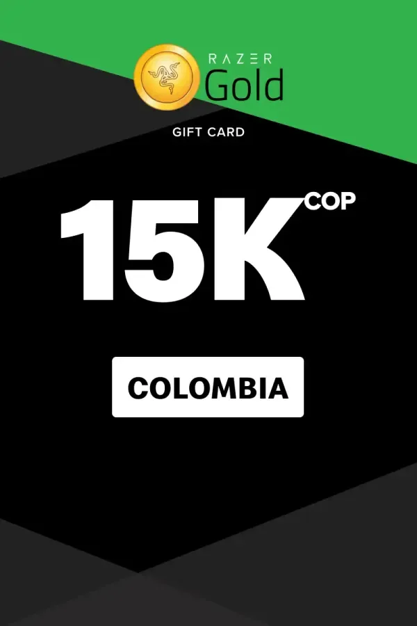 Razer Gold 15000 COP - Razer Key - COLOMBIA