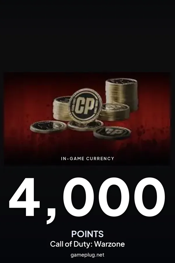 Call of Duty: Warzone - 4,000 Points PC Battle.net Altergift