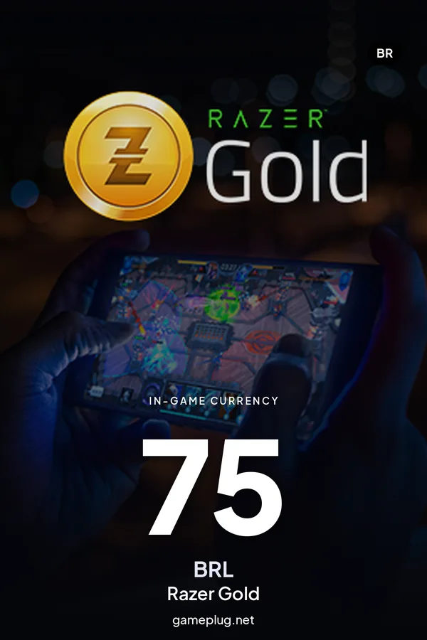 Razer Gold 75 BRL - Razer Key - BRAZIL