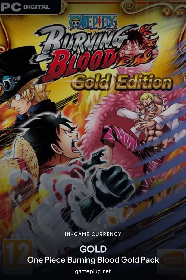 One Piece Burning Blood Gold Pack
