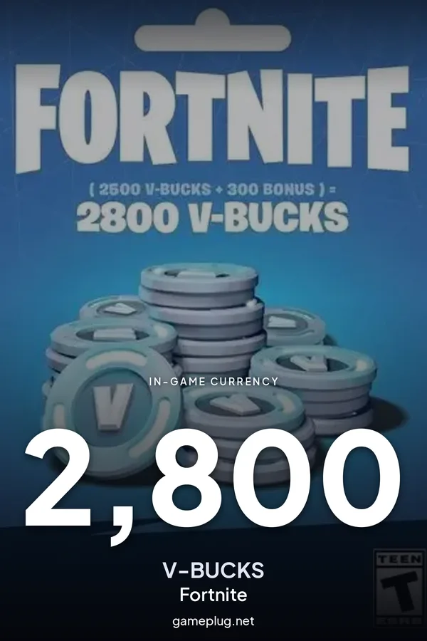 Fortnite 2800 V-Bucks Epic Games