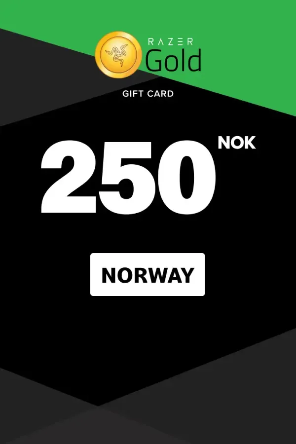 Razer Gold 250 NOK - Razer Key - NORWAY