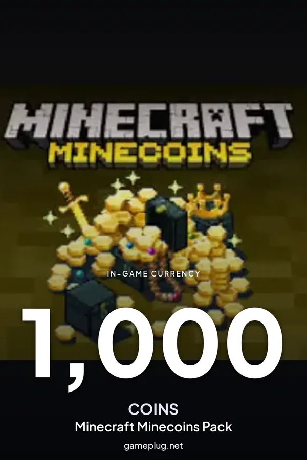 Minecraft Minecoins Pack - 1000 Coins