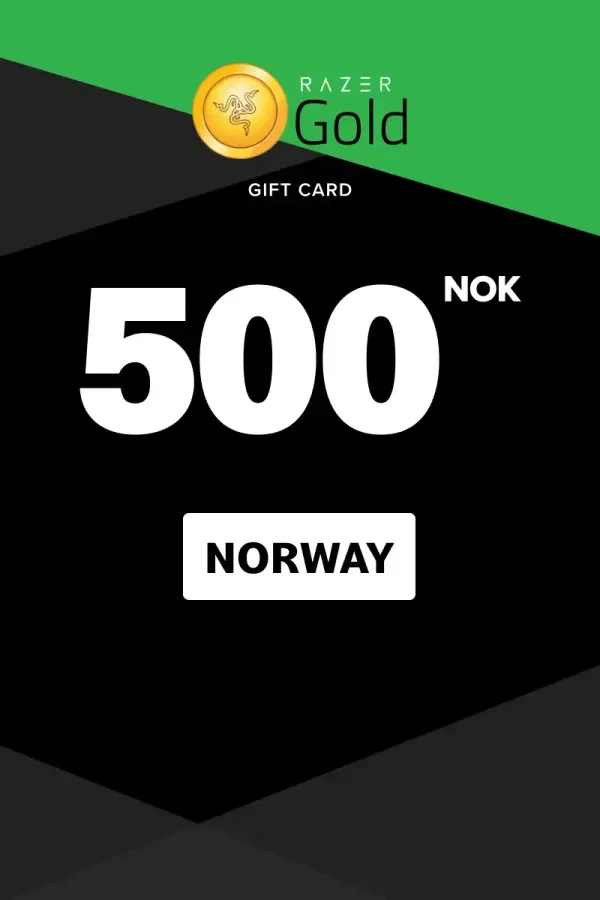 Razer Gold 500 NOK - Razer Key - NORWAY