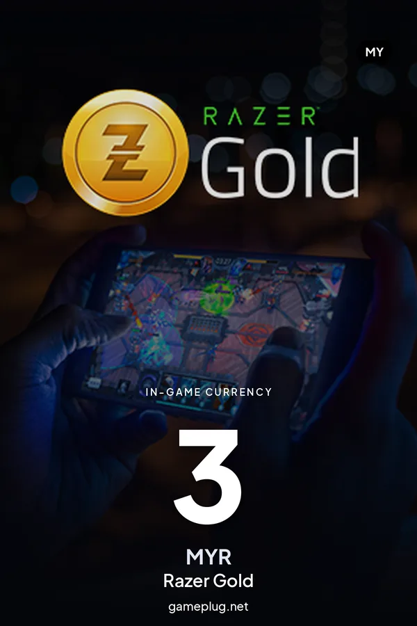 Razer Gold 3 MYR - Razer Key - MALAYSIA