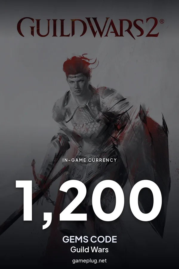 Guild Wars 2 1200 Gems Code