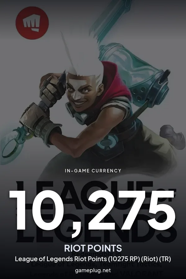 League of Legends Riot Points (10275 RP) (Riot) (TR)