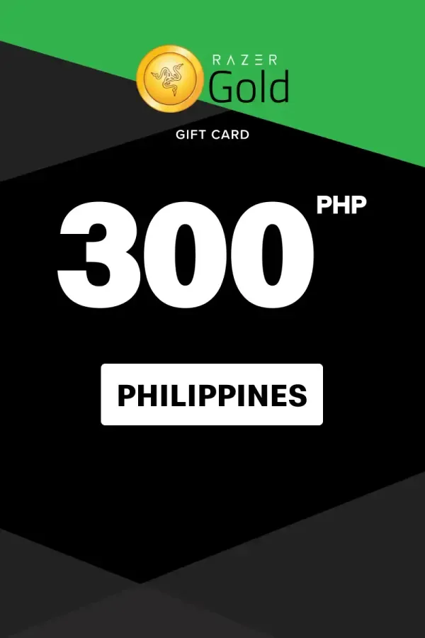 Razer Gold 300 PHP - Razer Key - PHILLIPINES