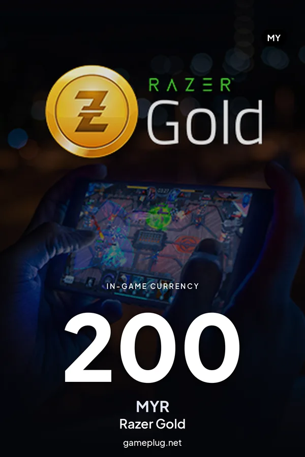 Razer Gold 200 MYR - Razer Key - MALAYSIA
