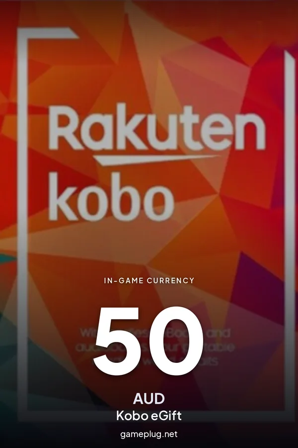Kobo eGift Card 50 AUD - Kobo Key - For AUD Currency Only
