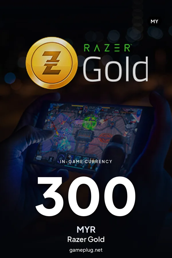 Razer Gold 300 MYR - Razer Key - MALAYSIA