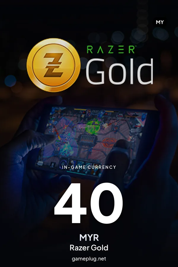 Razer Gold 40 MYR - Razer Key - MALAYSIA