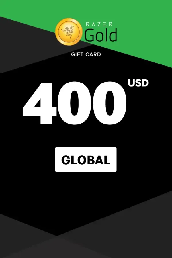 Razer Gold 400 USD - Razer Key - GLOBAL