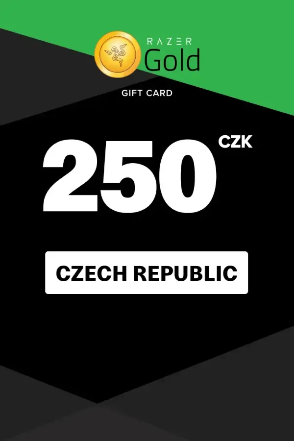 Razer Gold 250 CZK - Razer Key - CZECH REPUBLIC