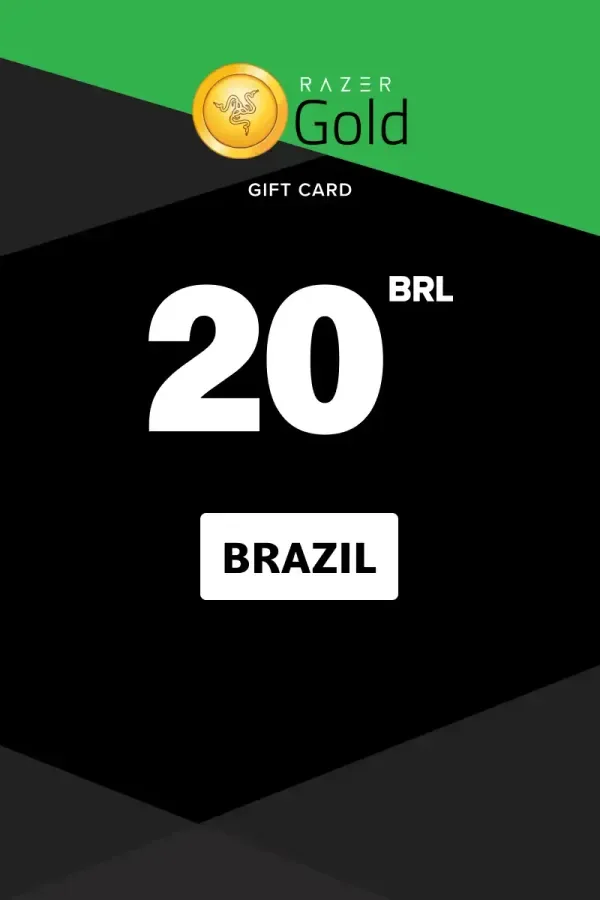 Razer Gold 20 BRL - Razer Key - BRAZIL