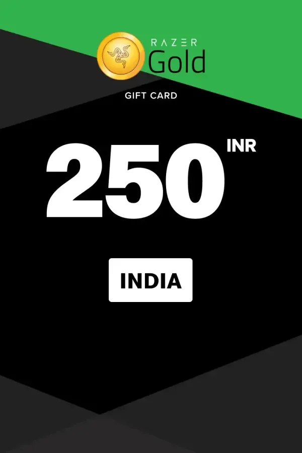 Razer Gold 250 INR - Razer Key - INDIA