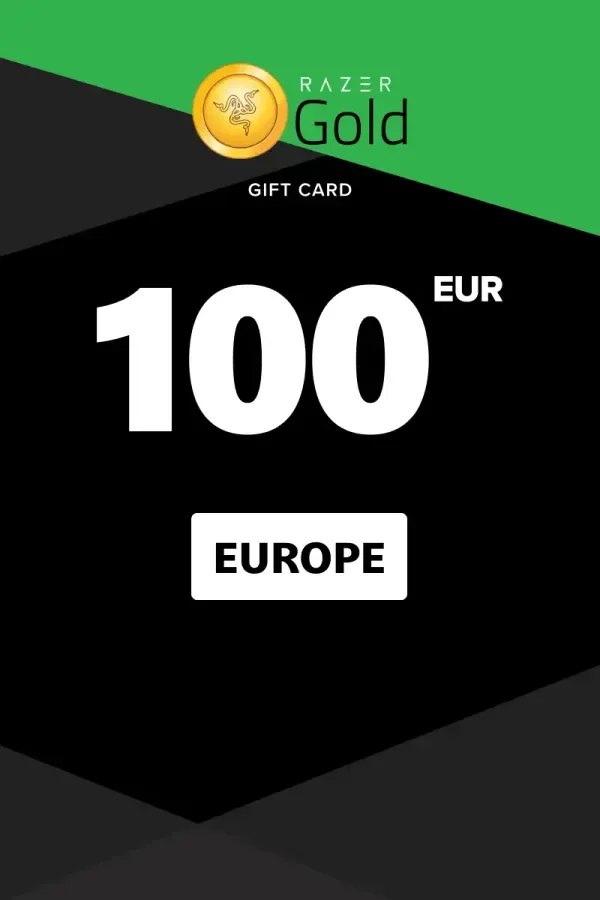 Razer Gold 100 EUR - Razer Key - EUROPE