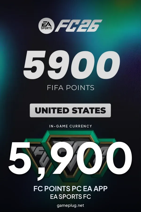 EA SPORTS FC 26 - 5900 FC Points PC EA App