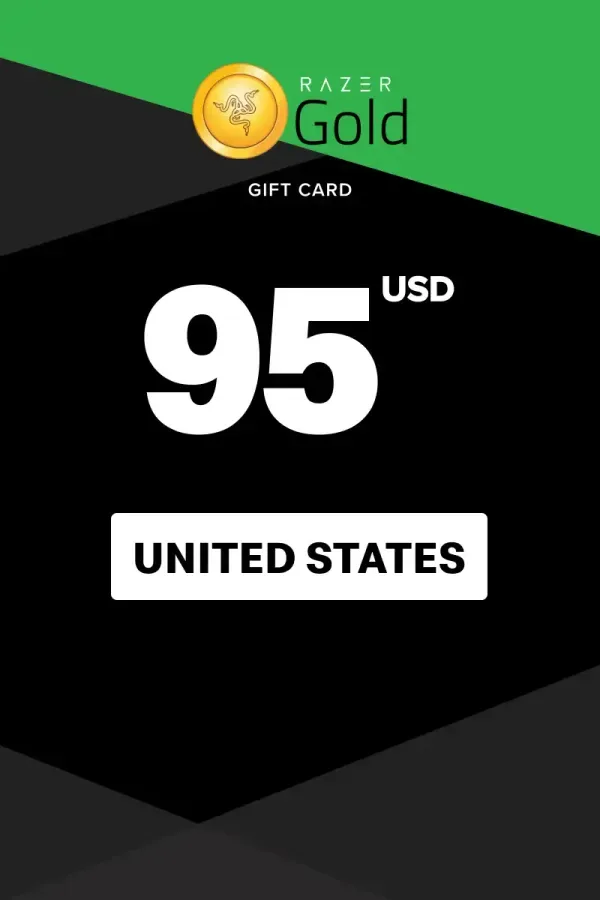 Razer Gold 95 USD - Razer Key - UNITED STATES