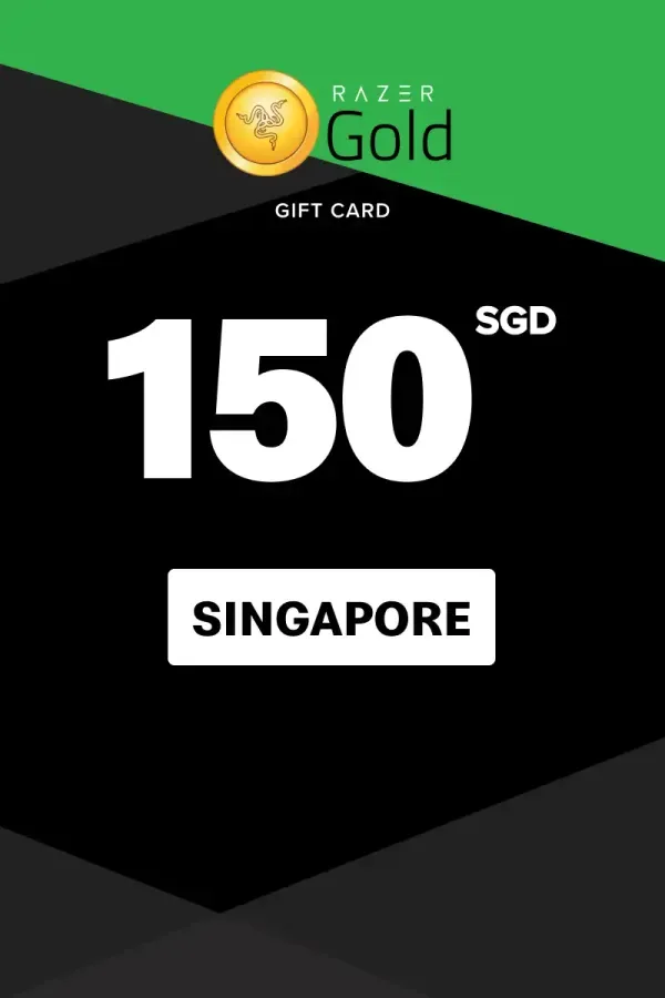 Razer Gold 150 SGD - Razer Key - SINGAPORE