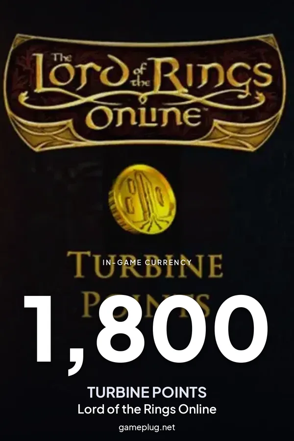 Lord of the Rings Online: 1800 Turbine Points (EU)