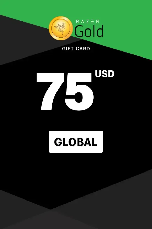 Razer Gold 75 USD - Razer Key - UNITED STATES