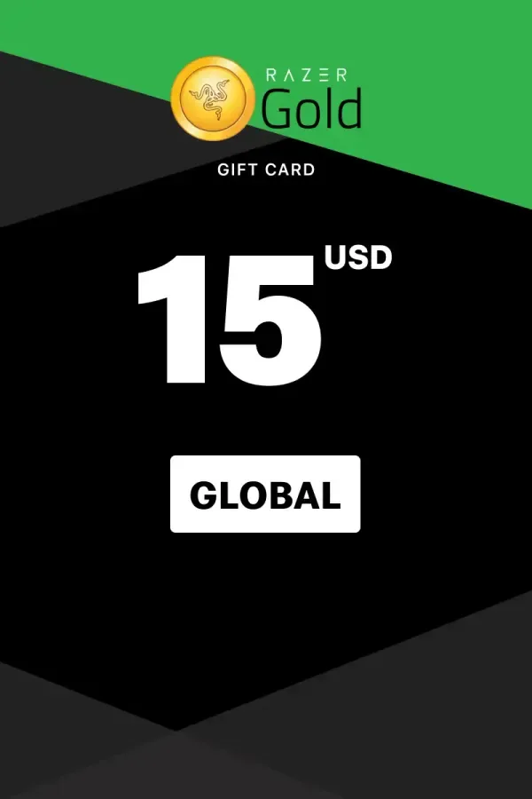 Razer Gold 15 USD - Razer Key - UNITED STATES